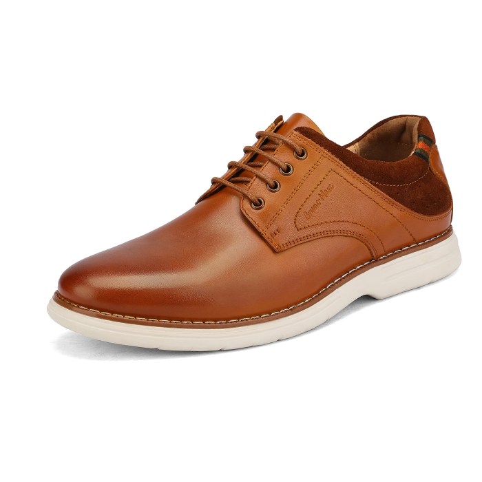 Mens casual dress shoes brown