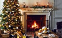 How to decorate a party room for christmas