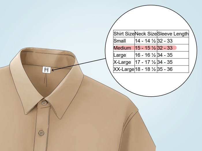 How to measure men's dress shirt size