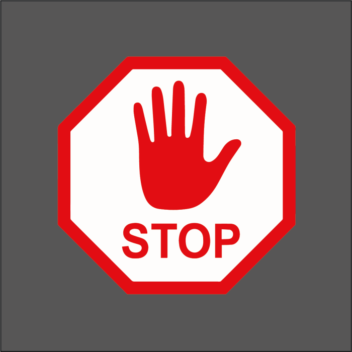 How to make a stop sign as decoration