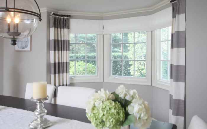 How to decorate bay window in farmhouse decor