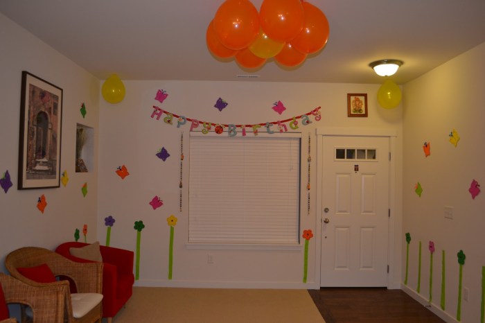 How to decorate room for birthday