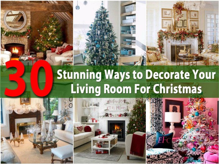 How to decorate a party room for christmas