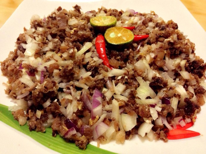 How to cook sisig kapampangan style