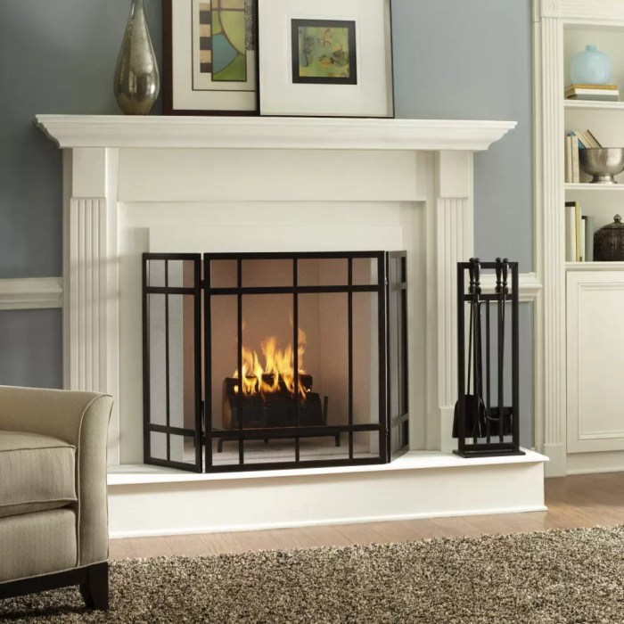 How to decorate a room with a fireplace