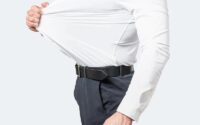 Mens dress shirt stretch