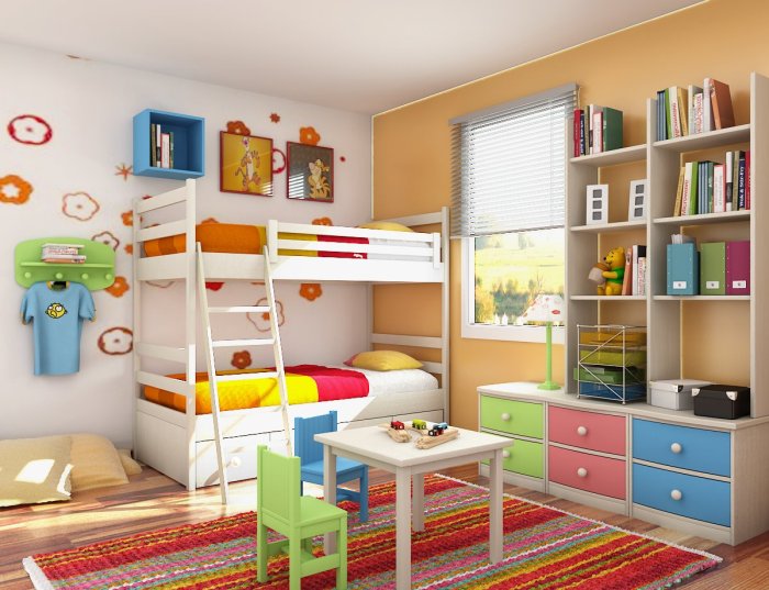 How to decorate kids rooms