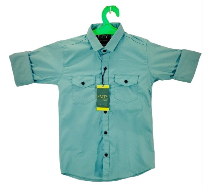 Tiffany blue men's dress shirt