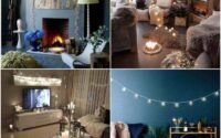 How to use fairy lights to decorate room