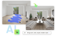 Can ai decorate a room